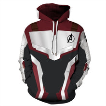Carregar imagem no visualizador da galeria, VIP FASHION New Design Sublimation 3d Printed Marvel Endgame Avengers Quantum Clothing Couple Hoodies Superhero Iron Zipper Hood