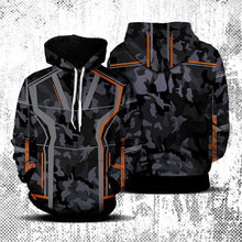 Carregar imagem no visualizador da galeria, VIP FASHION New Design Sublimation 3d Printed Marvel Endgame Avengers Quantum Clothing Couple Hoodies Superhero Iron Zipper Hood