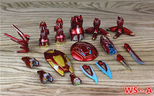Carregar imagem no visualizador da galeria, Marvel 6" Iron Man MK50 HT Weapons Set Action Figure Ironman Nano Mark 50 85 KOs SHF Avengers Endgame Infinity War Hot Toys Doll