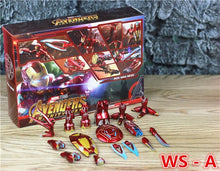 Carregar imagem no visualizador da galeria, Marvel 6" Iron Man MK50 HT Weapons Set Action Figure Ironman Nano Mark 50 85 KOs SHF Avengers Endgame Infinity War Hot Toys Doll