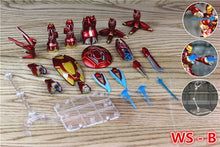 Carregar imagem no visualizador da galeria, Marvel 6" Iron Man MK50 HT Weapons Set Action Figure Ironman Nano Mark 50 85 KOs SHF Avengers Endgame Infinity War Hot Toys Doll