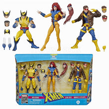 Carregar imagem no visualizador da galeria, Marvel Legends 80th X Men Wolverine Phoenix Cyclops 3 Pack 6" Action Figure 80 Years 90's Xmen Logan Jean Grey Scott Toys Doll