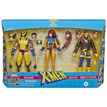 Carregar imagem no visualizador da galeria, Marvel Legends 80th X Men Wolverine Phoenix Cyclops 3 Pack 6" Action Figure 80 Years 90's Xmen Logan Jean Grey Scott Toys Doll