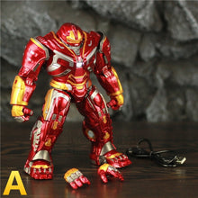 Carregar imagem no visualizador da galeria, Marvel Avengers Hulkbuster Mark44 22cm Action Figure LED Light Hulk Buster Iron Man Tony Stark Legends Infinity War Endgame Toys