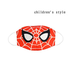 Carregar imagem no visualizador da galeria, Disney Marvel Spiderman Children's Face Maks Marvel Frozen Cotton Anti-Dust Protective Maks for boys girls toys