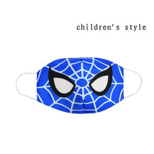 Carregar imagem no visualizador da galeria, Disney Marvel Spiderman Children's Face Maks Marvel Frozen Cotton Anti-Dust Protective Maks for boys girls toys