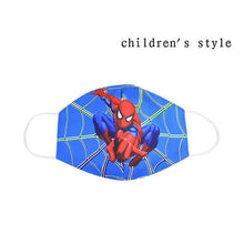 Carregar imagem no visualizador da galeria, Disney Marvel Spiderman Children's Face Maks Marvel Frozen Cotton Anti-Dust Protective Maks for boys girls toys