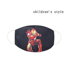 Carregar imagem no visualizador da galeria, Disney Marvel Spiderman Children's Face Maks Marvel Frozen Cotton Anti-Dust Protective Maks for boys girls toys