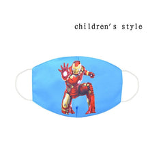 Carregar imagem no visualizador da galeria, Disney Marvel Spiderman Children's Face Maks Marvel Frozen Cotton Anti-Dust Protective Maks for boys girls toys