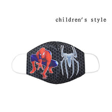Carregar imagem no visualizador da galeria, Disney Marvel Spiderman Children's Face Maks Marvel Frozen Cotton Anti-Dust Protective Maks for boys girls toys