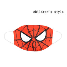 Carregar imagem no visualizador da galeria, Disney Marvel Spiderman Children's Face Maks Marvel Frozen Cotton Anti-Dust Protective Maks for boys girls toys