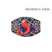Carregar imagem no visualizador da galeria, Disney Marvel Spiderman Children's Face Maks Marvel Frozen Cotton Anti-Dust Protective Maks for boys girls toys