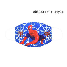 Carregar imagem no visualizador da galeria, Disney Marvel Spiderman Children's Face Maks Marvel Frozen Cotton Anti-Dust Protective Maks for boys girls toys