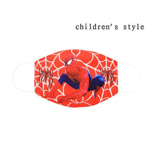 Carregar imagem no visualizador da galeria, Disney Marvel Spiderman Children's Face Maks Marvel Frozen Cotton Anti-Dust Protective Maks for boys girls toys