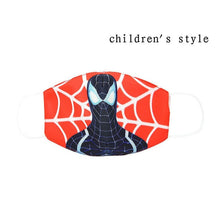 Carregar imagem no visualizador da galeria, Disney Marvel Spiderman Children's Face Maks Marvel Frozen Cotton Anti-Dust Protective Maks for boys girls toys