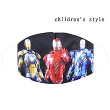 Carregar imagem no visualizador da galeria, Disney Marvel Spiderman Children's Face Maks Marvel Frozen Cotton Anti-Dust Protective Maks for boys girls toys