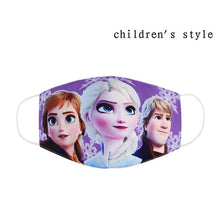 Carregar imagem no visualizador da galeria, Disney Marvel Spiderman Children's Face Maks Marvel Frozen Cotton Anti-Dust Protective Maks for boys girls toys