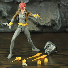 Carregar imagem no visualizador da galeria, Original Marvel Legends 6" Action Figure Spider Man Deadpool Lady Woman Peter Parker X MEN Wolverine Black Widow Gray Suit Toys