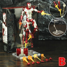 Carregar imagem no visualizador da galeria, Marvel Iron Man 2 Movie MK5 MKV 6" Action Figure Film Ironman Mark 5 V Briefcase Armor KO's SHF Tony Stark Legends Toys Doll