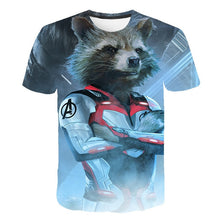Carregar imagem no visualizador da galeria, 3D Boys t-shirt kids Marvel Superhero Iron Man Thor Hulk Captain America Spiderman Boys Kid Cartoon girls clothes camisetas 2020
