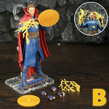Carregar imagem no visualizador da galeria, Marvel Dr.strange 7" Action Figure Avenger Endgame Doctor Stephen Strange Legends Eye of Agamotto Levitation Cloak ZD Toys Doll