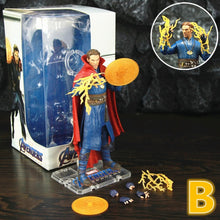 Carregar imagem no visualizador da galeria, Marvel Dr.strange 7" Action Figure Avenger Endgame Doctor Stephen Strange Legends Eye of Agamotto Levitation Cloak ZD Toys Doll