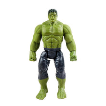Carregar imagem no visualizador da galeria, 30cm Marvel Avengers Venom Hulk Black Panther Ant Man Captain America Thor Wolverine Thanos Action Figure Kid Toy For Children