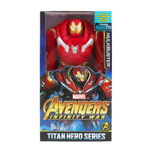 Carregar imagem no visualizador da galeria, 30cm Marvel Avengers Venom Hulk Black Panther Ant Man Captain America Thor Wolverine Thanos Action Figure Kid Toy For Children