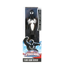 Carregar imagem no visualizador da galeria, 30cm Marvel Avengers Venom Hulk Black Panther Ant Man Captain America Thor Wolverine Thanos Action Figure Kid Toy For Children
