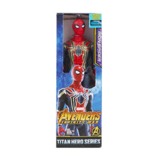 Carregar imagem no visualizador da galeria, 30cm Marvel Avengers Venom Hulk Black Panther Ant Man Captain America Thor Wolverine Thanos Action Figure Kid Toy For Children