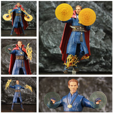 Carregar imagem no visualizador da galeria, Marvel Dr.strange 7" Action Figure Avenger Endgame Doctor Stephen Strange Legends Eye of Agamotto Levitation Cloak ZD Toys Doll