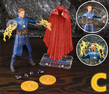 Carregar imagem no visualizador da galeria, Marvel Dr.strange 7" Action Figure Avenger Endgame Doctor Stephen Strange Legends Eye of Agamotto Levitation Cloak ZD Toys Doll