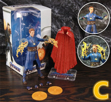 Carregar imagem no visualizador da galeria, Marvel Dr.strange 7" Action Figure Avenger Endgame Doctor Stephen Strange Legends Eye of Agamotto Levitation Cloak ZD Toys Doll