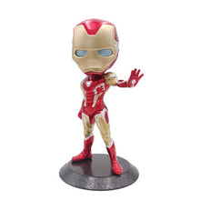 Carregar imagem no visualizador da galeria, Q posket 15cm Marvel Avengers Endgame Thanos Spider Hulk Iron Man Captain America Thor Wolverine Venom Action Figure Toys Doll