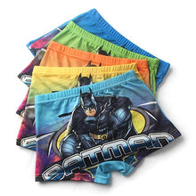 Carregar imagem no visualizador da galeria, Hot Marvel Kids Clothing Summer Cartoon sleeveless T-shirt Children Vest Spiderman Superman T shirts Panties Boxers Briefs set
