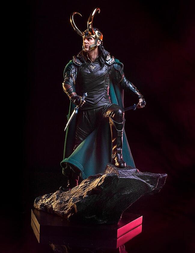 23cm Marvel Avengers Loki 1/10 Figure action figure PVC toys collection doll anime cartoon model
