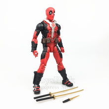 Carregar imagem no visualizador da galeria, Original Marvel Legends 6&quot; Action Figure Spider Man Deadpool Lady Woman Peter Parker X MEN Wolverine Black Widow Gray Suit Toys
