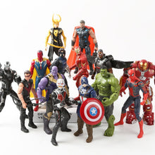 Carregar imagem no visualizador da galeria, Marvel Avengers 3 infinity war Movie Anime Super Heros Captain America Ironman thanos hulk thor Superhero Action Figure Toy
