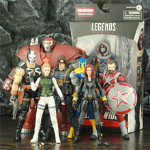 Carregar imagem no visualizador da galeria, Marvel Legends 2020 Movie Black Widow Taskmaster Red Guardian 6&quot; Action Figure Yelena Belova Crimson Dynamo BAF Wave Toys Doll

