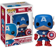 Carregar imagem no visualizador da galeria, FUNKO POP Marvel Avengers Stan Lee Iron Man Captain America Collection Model PVC Action Figure Kids Toys Children Gifts

