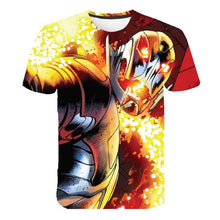 Carregar imagem no visualizador da galeria, 3D Boys t-shirt kids Marvel Superhero Iron Man Thor Hulk Captain America Spiderman Boys Kid Cartoon girls clothes camisetas 2020
