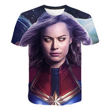 Carregar imagem no visualizador da galeria, 3D Boys t-shirt kids Marvel Superhero Iron Man Thor Hulk Captain America Spiderman Boys Kid Cartoon girls clothes camisetas 2020
