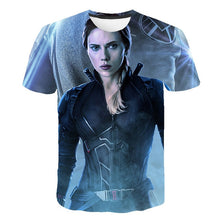 Carregar imagem no visualizador da galeria, 3D Boys t-shirt kids Marvel Superhero Iron Man Thor Hulk Captain America Spiderman Boys Kid Cartoon girls clothes camisetas 2020
