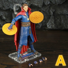 Carregar imagem no visualizador da galeria, Marvel Dr.strange 7&quot; Action Figure Avenger Endgame Doctor Stephen Strange Legends Eye of Agamotto Levitation Cloak ZD Toys Doll
