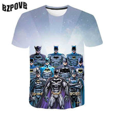 Carregar imagem no visualizador da galeria, Summer Children Avenagers Cartoon T Shirts Boys Girls Avengers T Shirt Kids Pokemon T-shirts Summer Clothes 3-14Y
