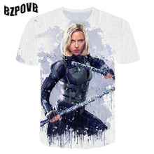 Carregar imagem no visualizador da galeria, Summer Children Avenagers Cartoon T Shirts Boys Girls Avengers T Shirt Kids Pokemon T-shirts Summer Clothes 3-14Y
