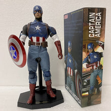 Carregar imagem no visualizador da galeria, Crazy Toys 1/6 Marvel Limited Edition Captain America Action Figure Captain American Crazy Toys Action Figures Model Toy
