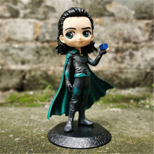 Carregar imagem no visualizador da galeria, Q posket 15cm Marvel Avengers Endgame Thanos Spider Hulk Iron Man Captain America Thor Wolverine Venom Action Figure Toys Doll
