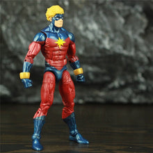 Carregar imagem no visualizador da galeria, Marvel Legends Avengers Gamerverse Captain America Iron Man Ms. Marvel Mar-Vell MACH-I RAGE Leader 6&quot; Action Figures Toys Doll
